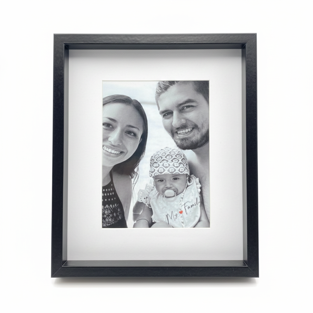 Cuadro con Foto Normal - Relieve Premium / Negro / 20x30cm