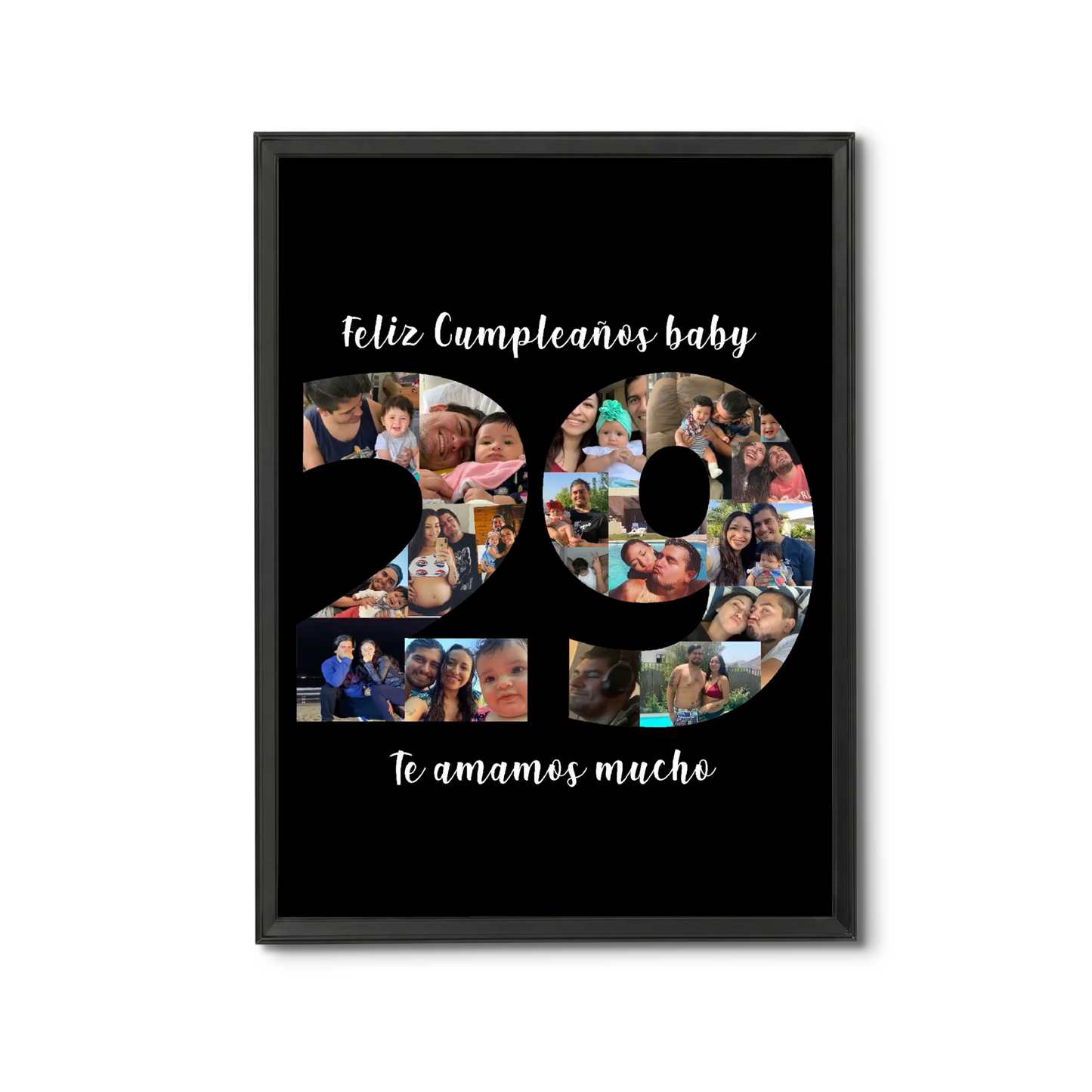 Cuadro Números Rellenos