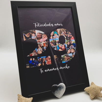 Cuadro Números Rellenos