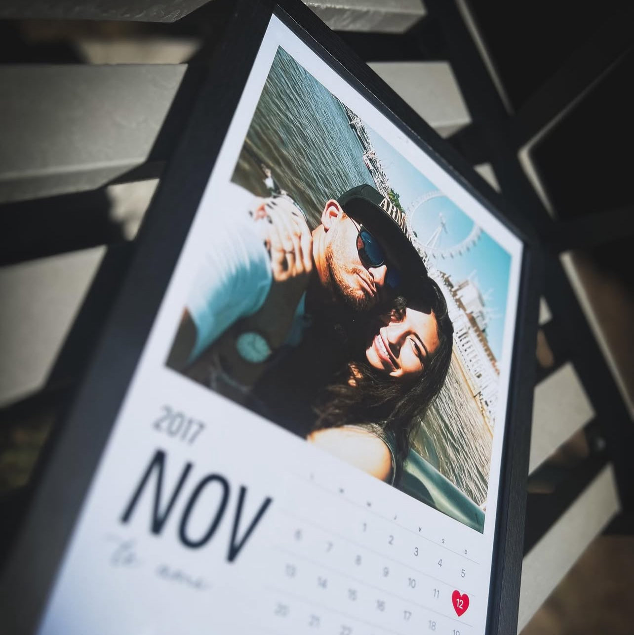 Cuadro Calendario Amor